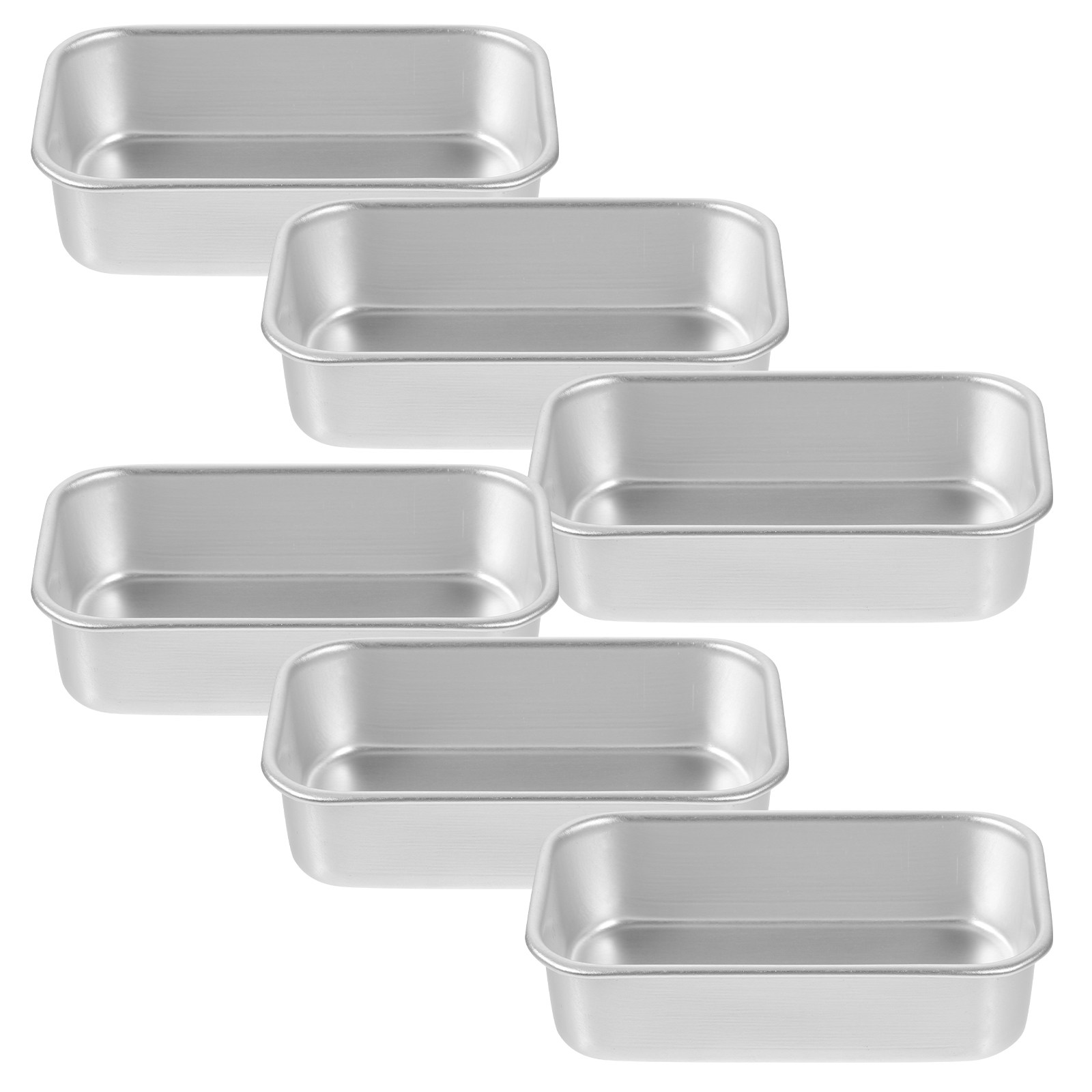 Kitchen Baking Cake - 6pcs Square Cake Mold Tray Non-Stick