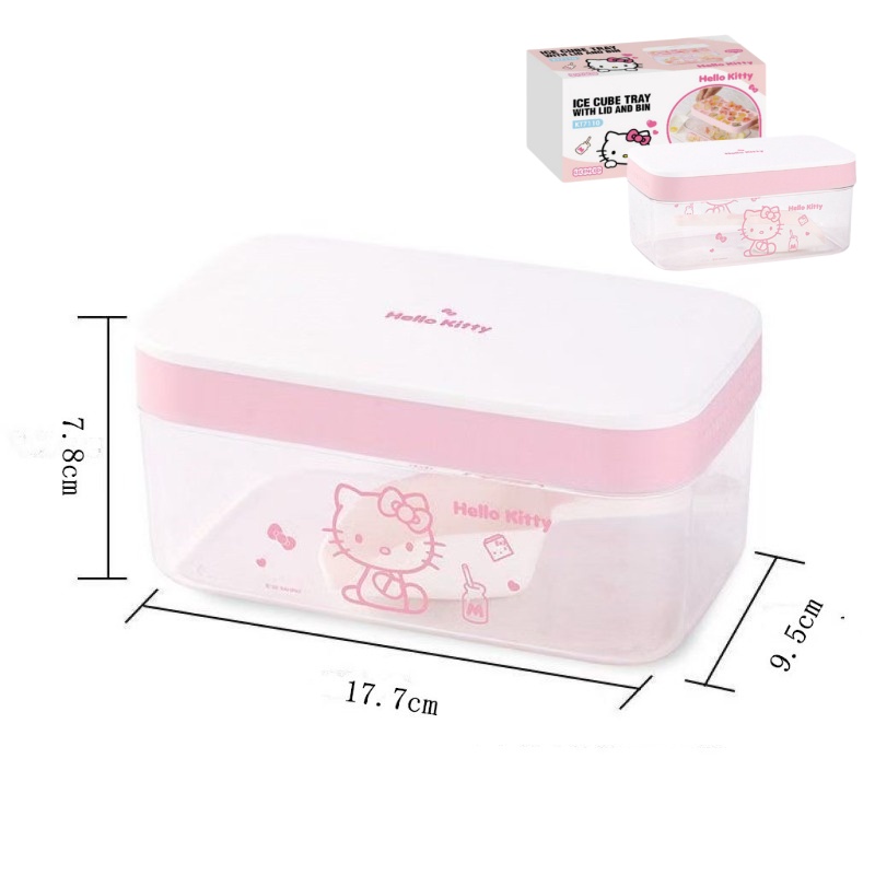 Kitchen Baking Tray Storage - 7 Inch Hello Kitty Silicone Ice