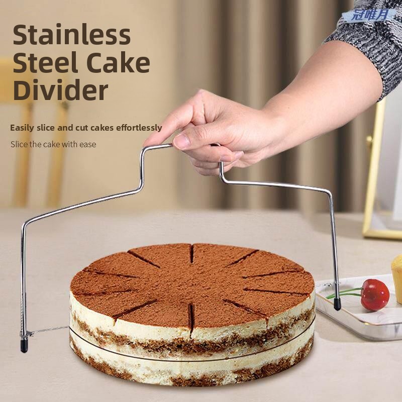 Kitchen Baking Corner - Stainless Steel Cake Layer Cutter Baking