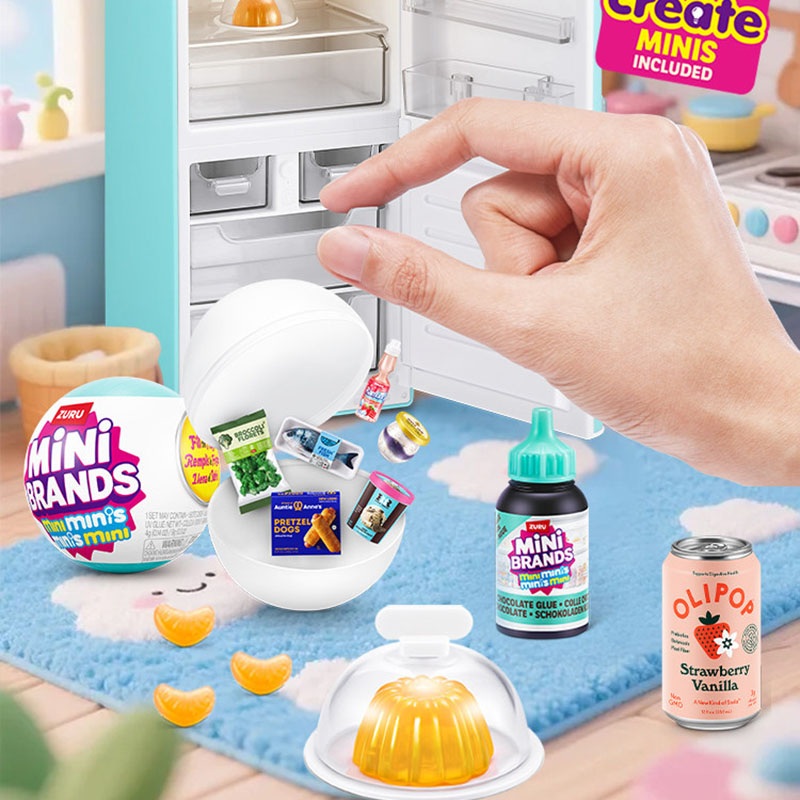 Miniature Baking Kitchen - Zuru Surprise Mini Brand Filling Refrigerator