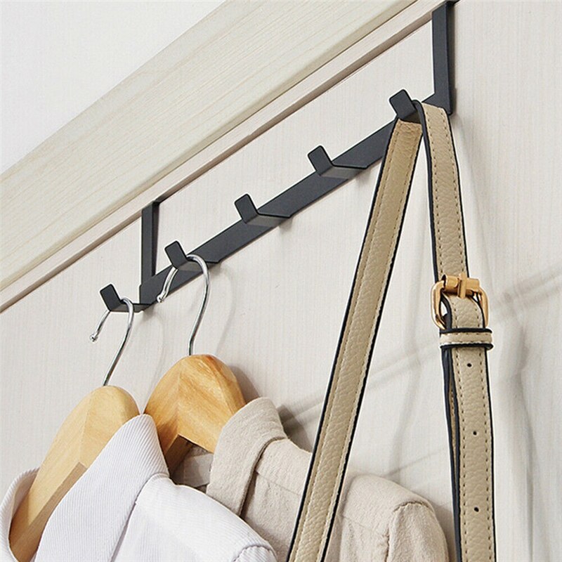 Kitchen Zo - Hooks Over The Door 5 Hooks