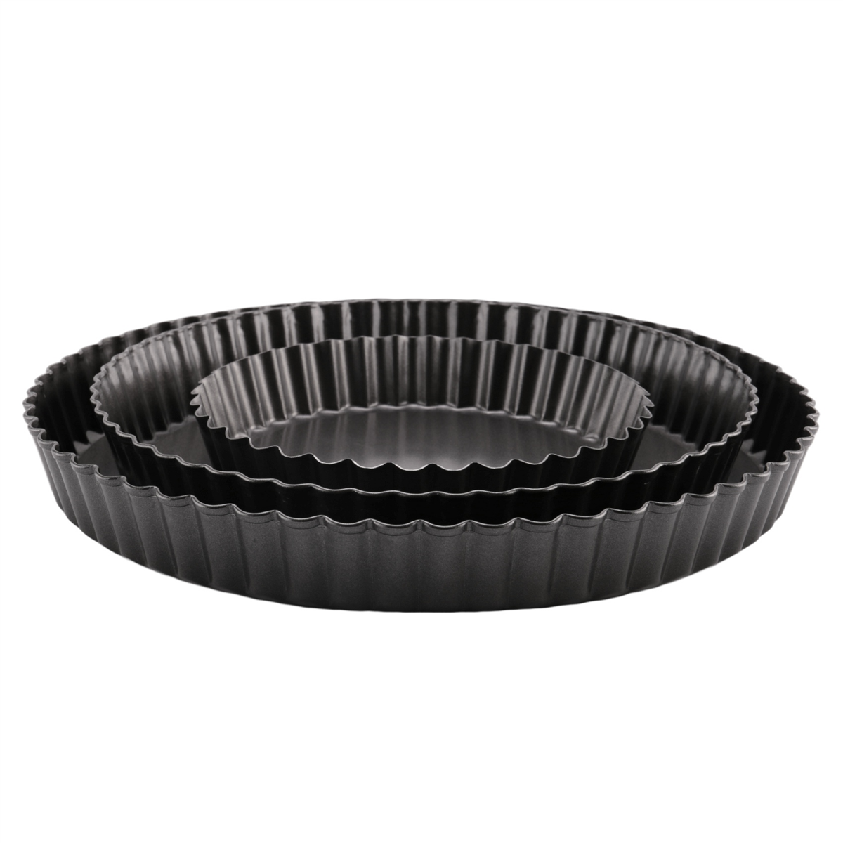 Tart Pan Loose - Pie Tin,Non-Stick Pie Dish,Round Quiche Tart