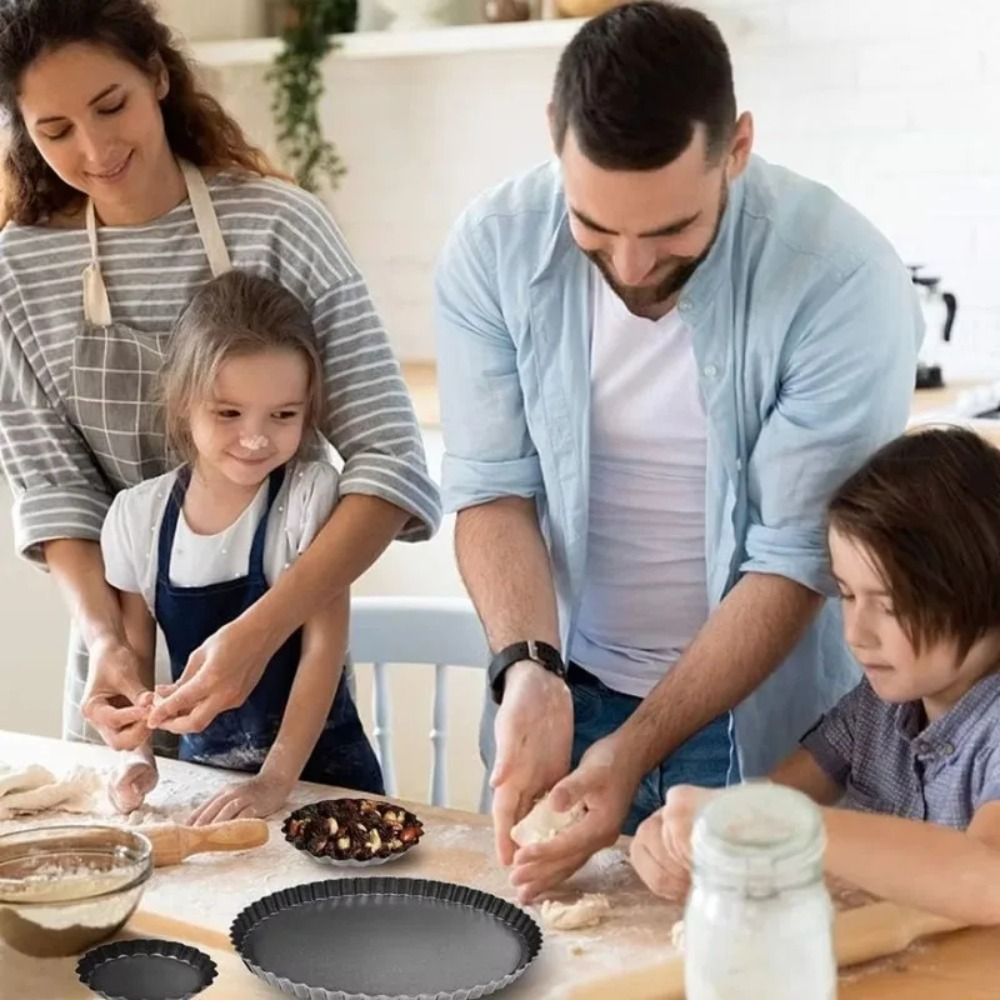 Tart Pan Loose - Tart Pans Removable Bottom Non-Stick Molds