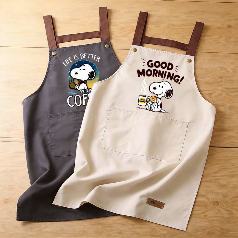 Snoopys Cooking Apron Men Wome - Kitchen Baking Store incelemesi ve fiyatı