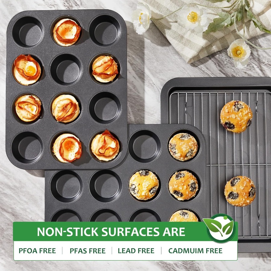Muffin Pan for Baking Nonstick - Muffin Tin Nonstick incelemesi ve fiyatı