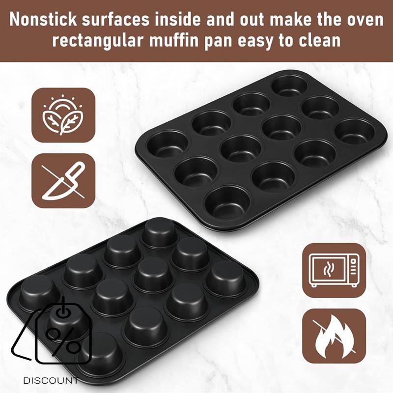 ABJO-3 Pack Nonstick Muffin Pa - Muffin Tin Nonstick incelemesi ve fiyatı