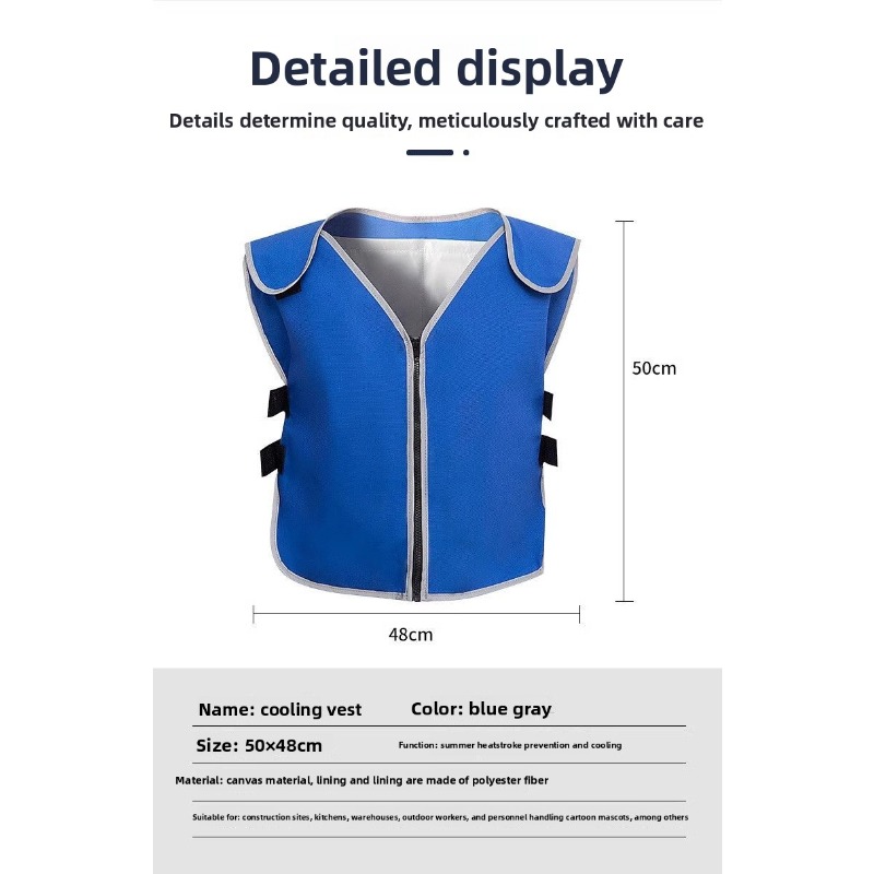 Ice Pack Cooling Vest Heat Ins - Kitchen Job incelemesi ve fiyatı