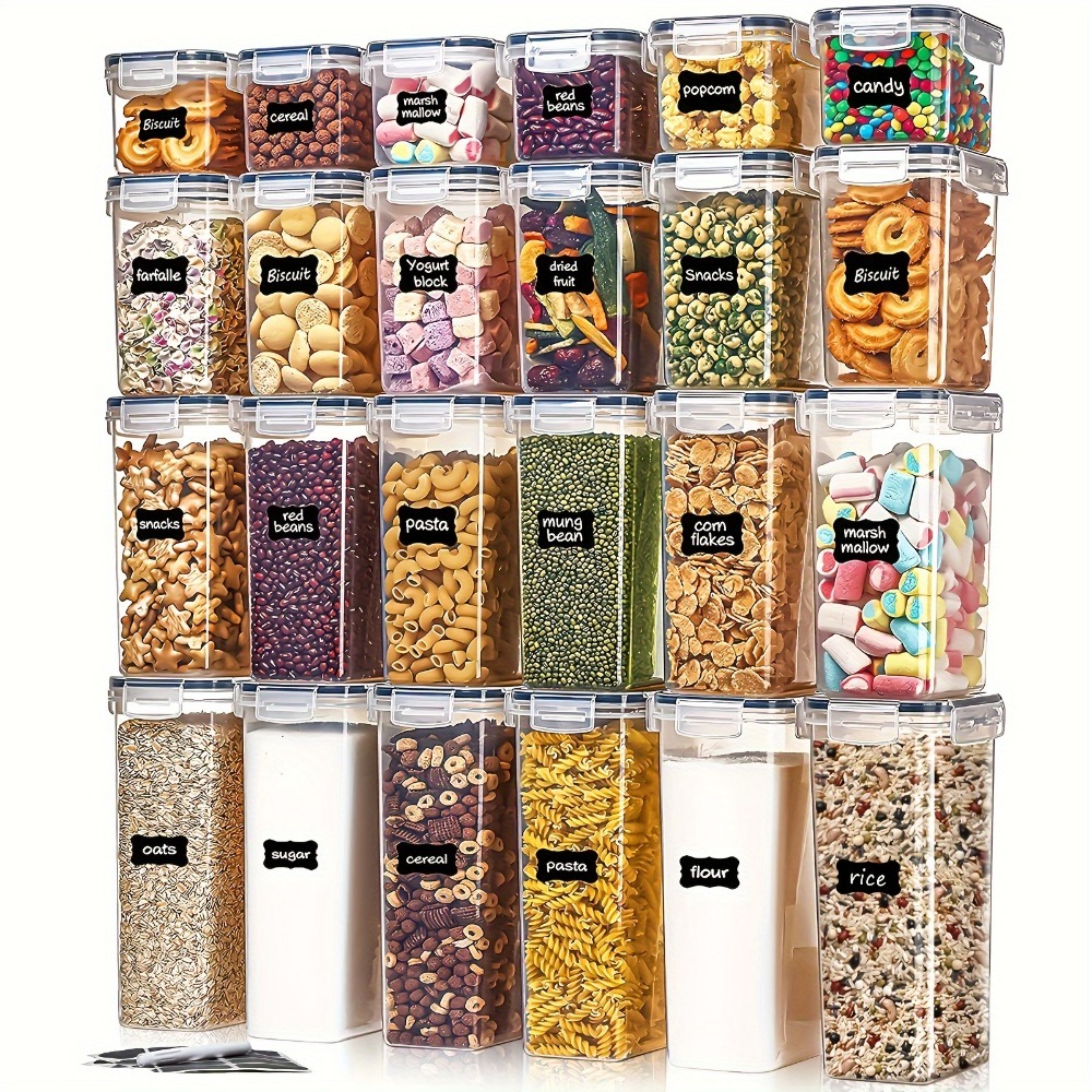 24Pcs Food Storage Containers  - Kitchen Baking Tray Storage incelemesi ve fiyatı