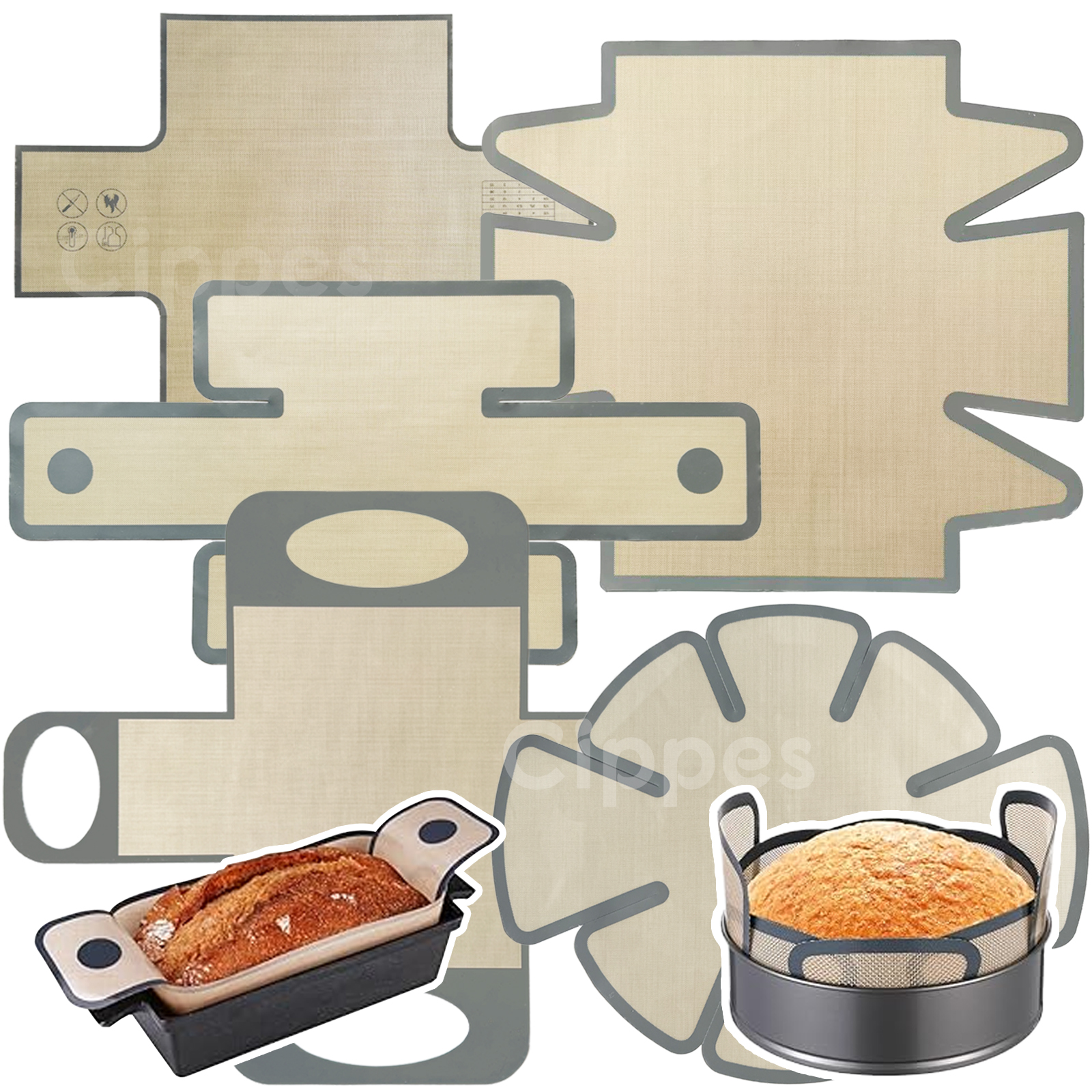 Silicone Bread Loaf Pan Liners - Kitchen And Baking Equipment incelemesi ve fiyatı