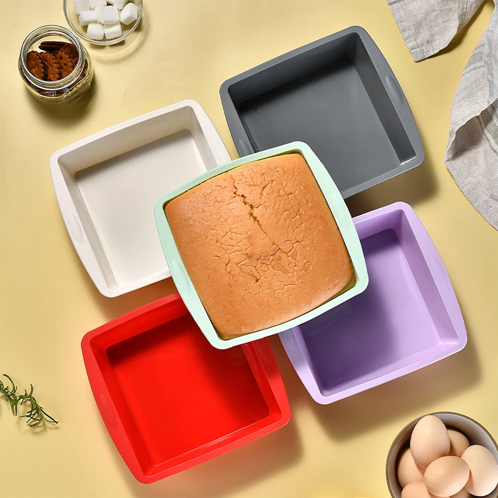 1/4Pcs Silicone Square Cake Mo - Kitchen Baking Store incelemesi ve fiyatı
