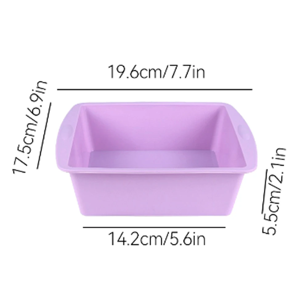 1/4Pcs Silicone Square Cake Mo - Kitchen Baking Store incelemesi ve fiyatı