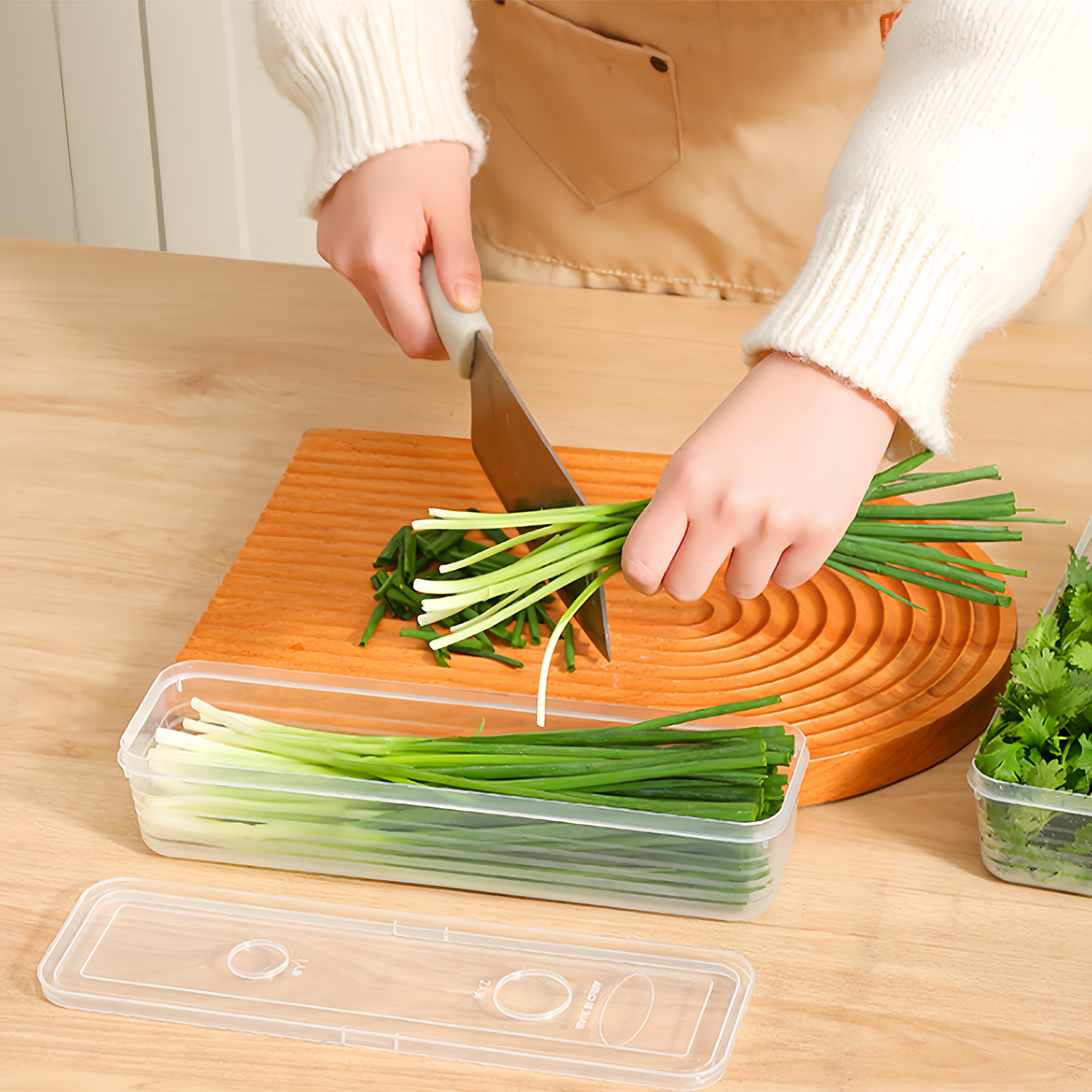 2/4/6pcs Food Vegetable Storag - Kitchen Baking Tray Storage incelemesi ve fiyatı