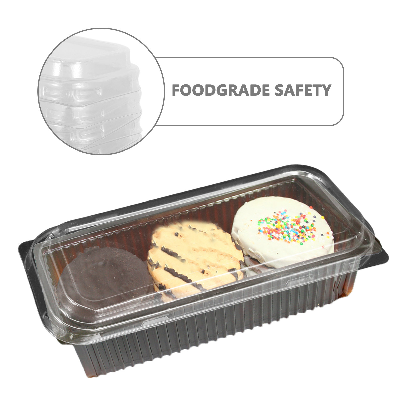 50Pcs Plastic Loaf Baking Lids - Kitchen Baking Cake incelemesi ve fiyatı