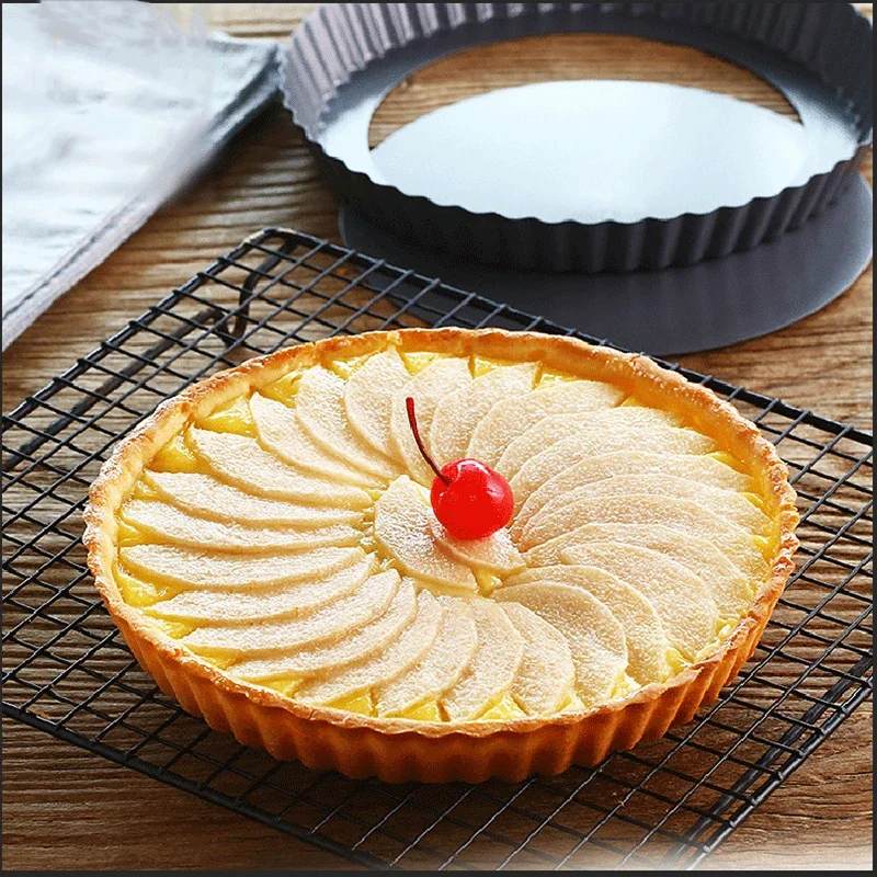 6Pcs Non-Stick Tart Quiche Fla - Tart Pan Loose incelemesi ve fiyatı