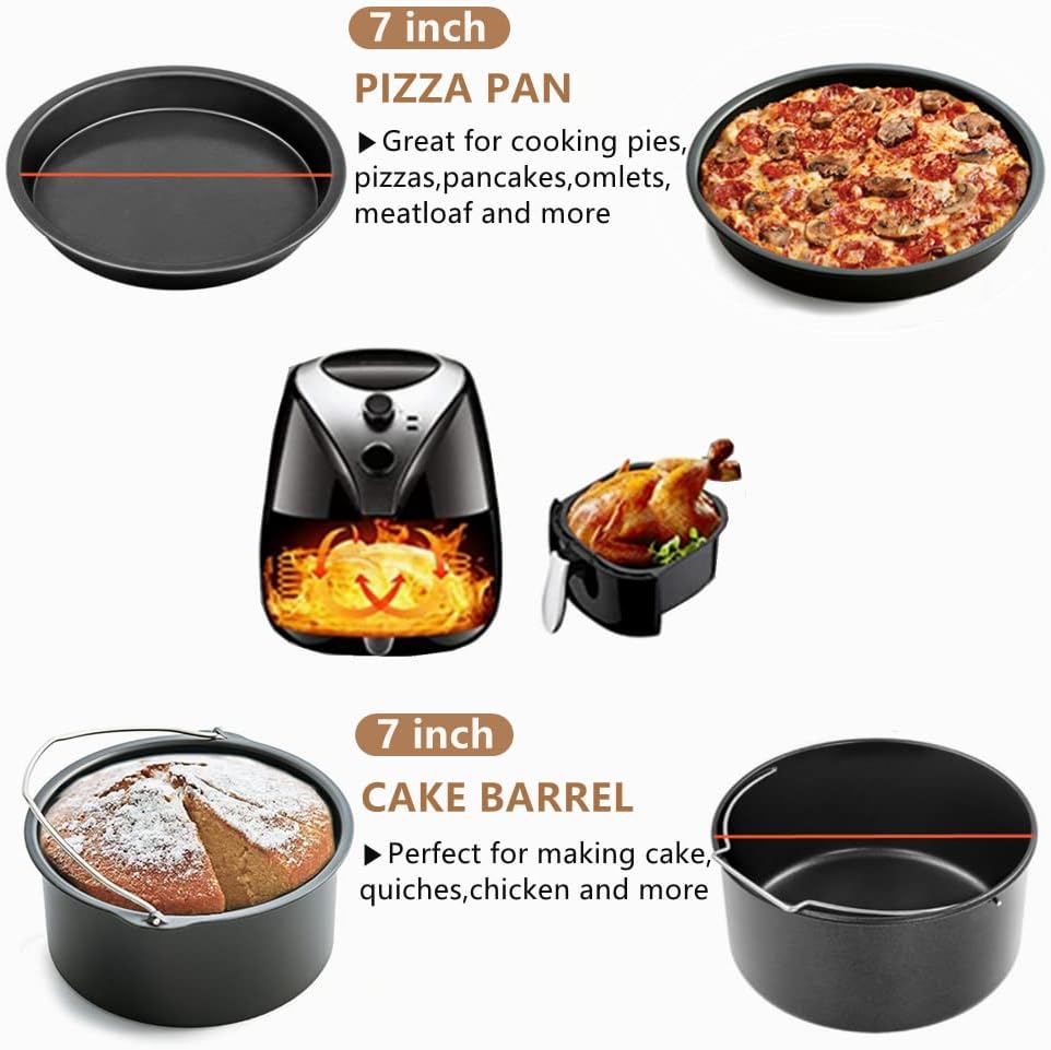7 Inch Air Fryer Accessories S - Kitchen Baking Brush incelemesi ve fiyatı