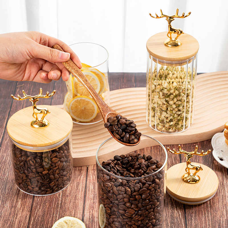 Nordic Golden Elk Storage Jar  - Kitchen Bank incelemesi ve fiyatı