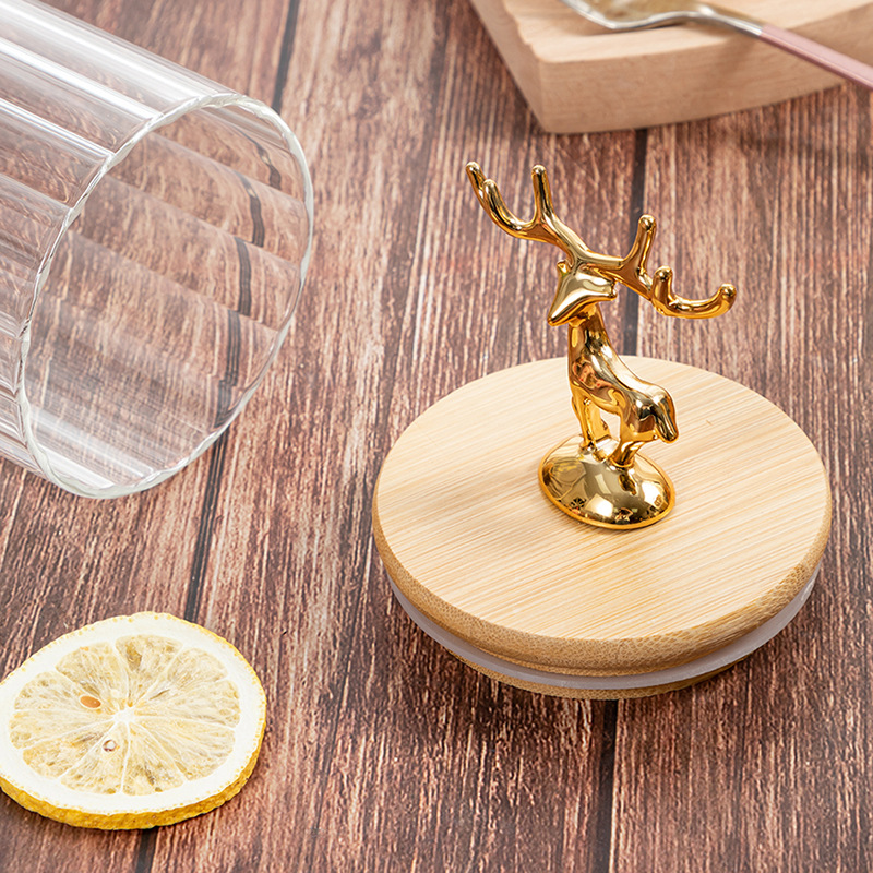 Nordic Golden Elk Storage Jar  - Kitchen Bank incelemesi ve fiyatı