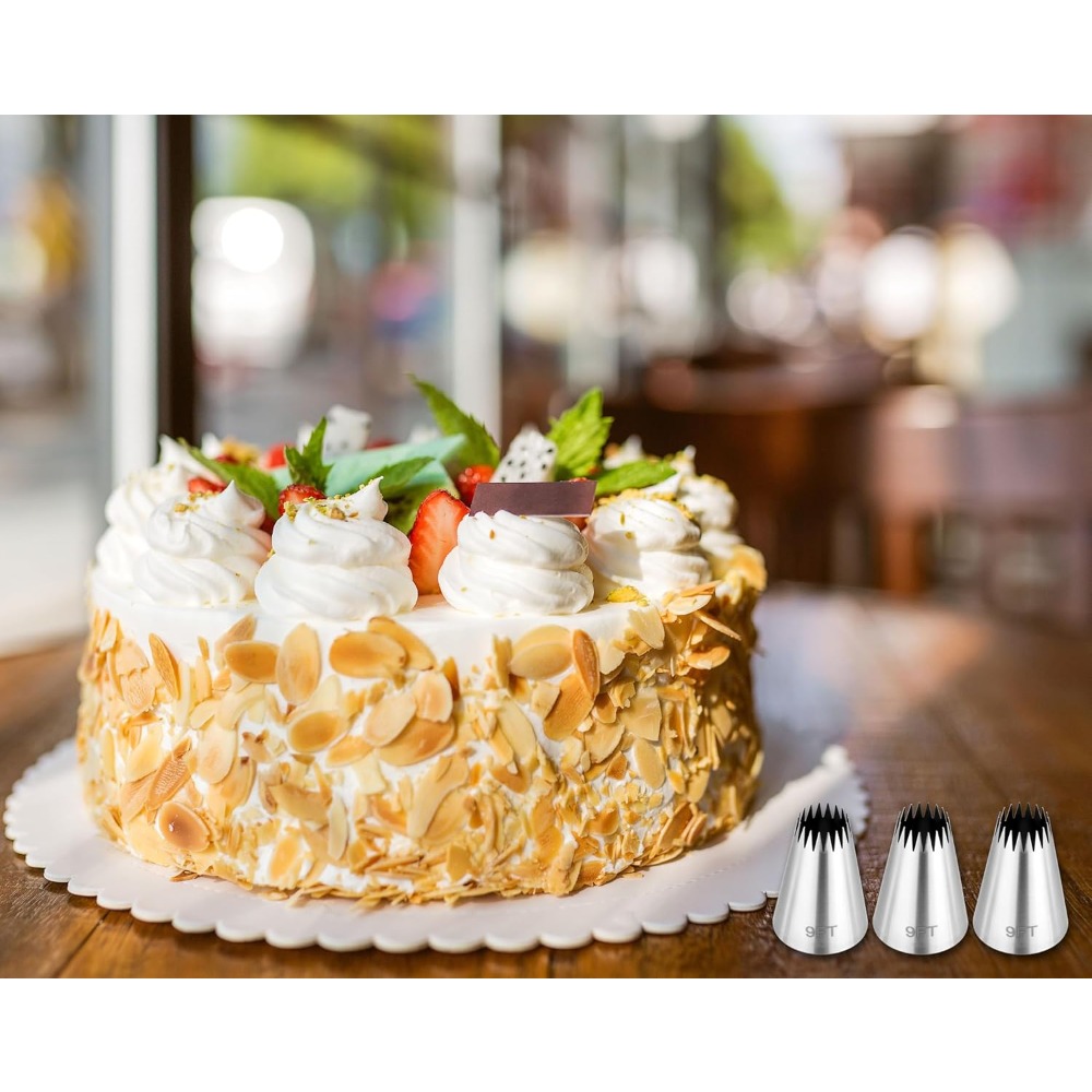 3Pcs Piping Bags and Tips Set, - Kitchen And Baking Equipment incelemesi ve fiyatı