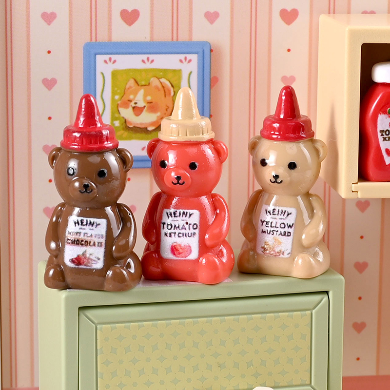 10Pcs 1/12 Dollhouse Simulated - Miniature Baking Kitchen incelemesi ve fiyatı