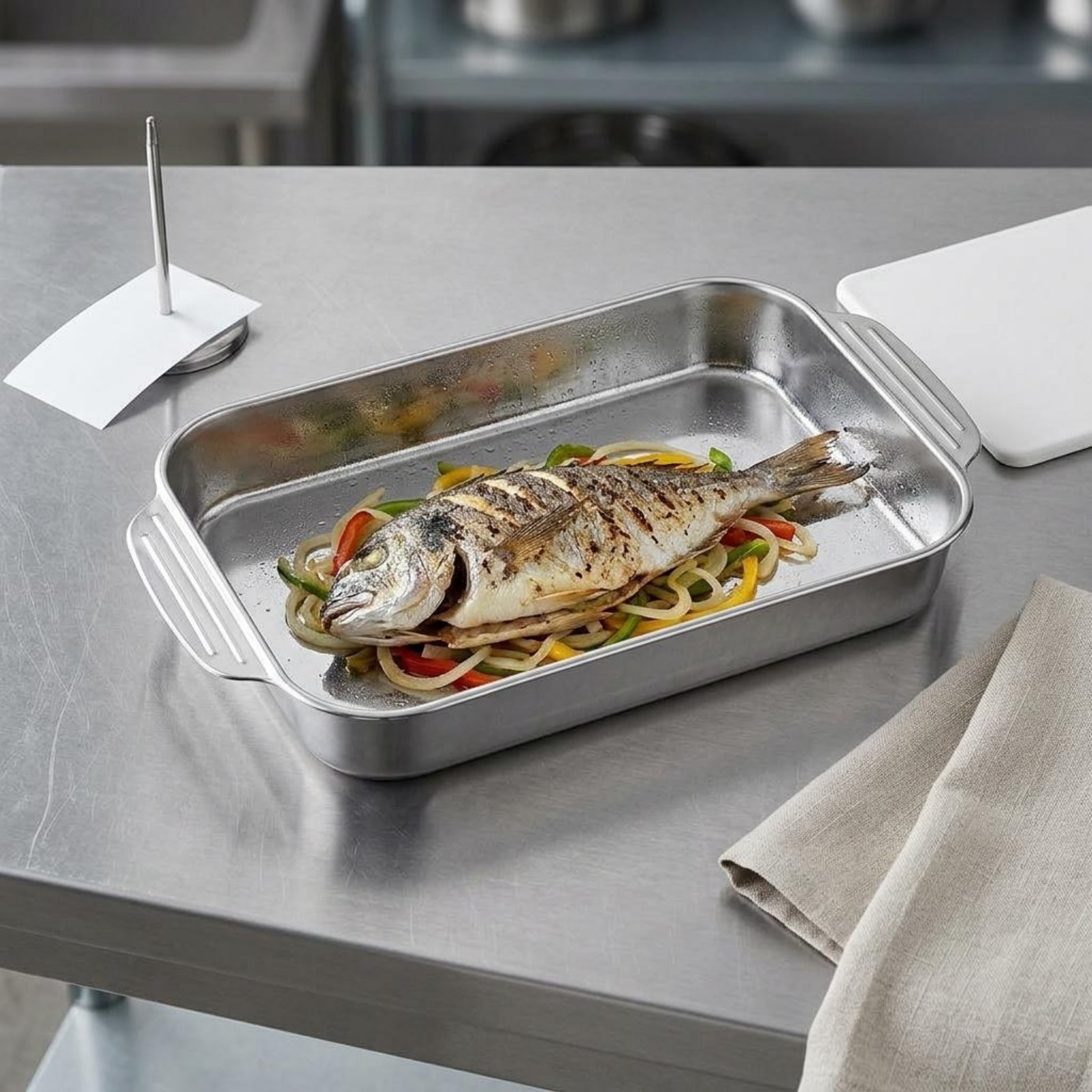 Stainless Steel Roasting Pan R - Kitchen Baking Corner incelemesi ve fiyatı