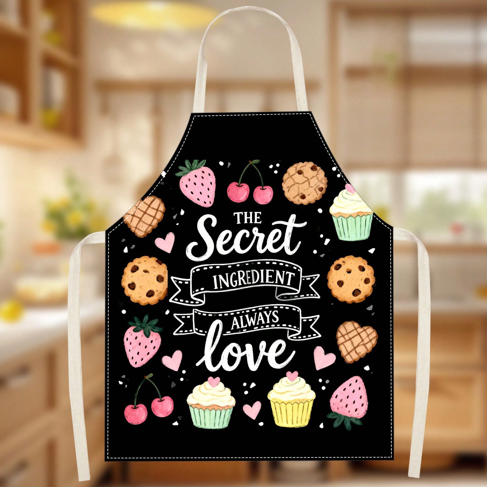 Warm Pink And Black Dessert He - Kitchen Baking Gift Ideas incelemesi ve fiyatı