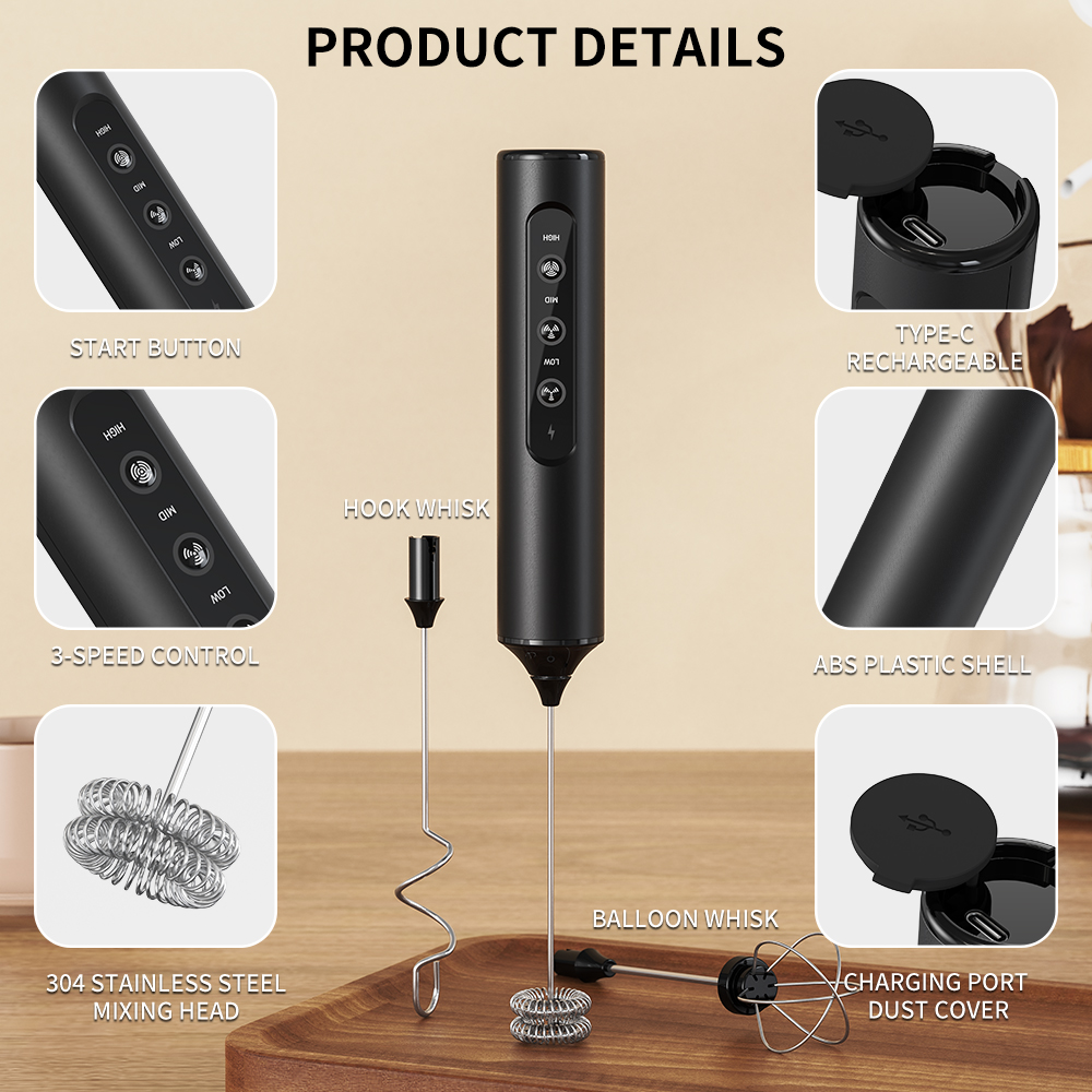 3 in 1 Electric Handheld Milk  - Miniature Baking Kitchen incelemesi ve fiyatı