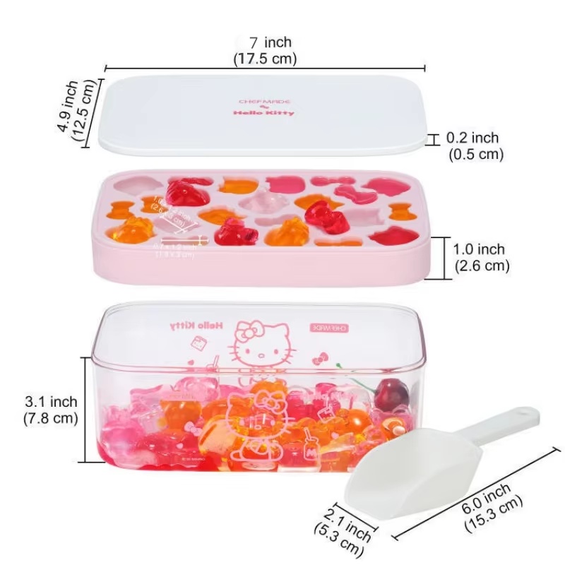 7 Inch Hello Kitty Silicone Ic - Kitchen Baking Tray Storage incelemesi ve fiyatı
