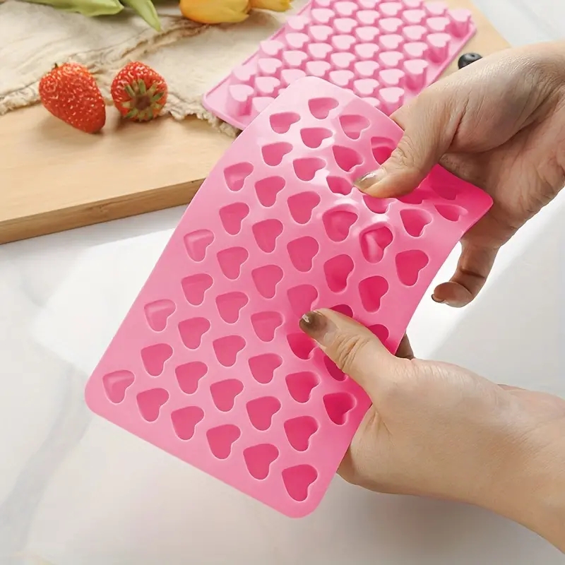 55 Mini Heart Shapes Silicone  - Miniature Baking Kitchen incelemesi ve fiyatı