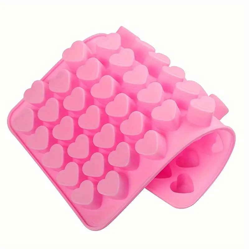 55 Mini Heart Shapes Silicone  - Miniature Baking Kitchen incelemesi ve fiyatı