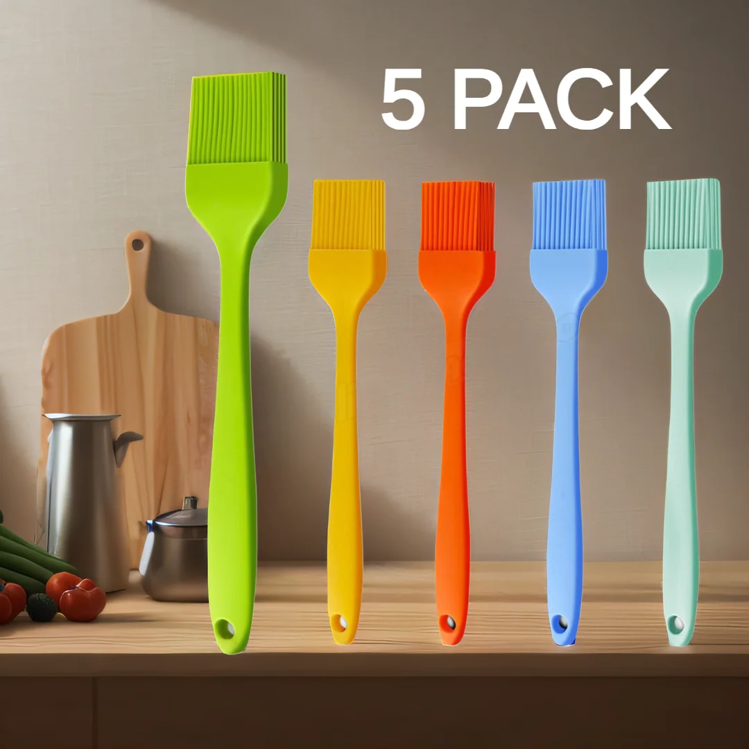 5/3/2/1pcs Silicone Kitchen Br - Kitchen Baking Brush incelemesi ve fiyatı