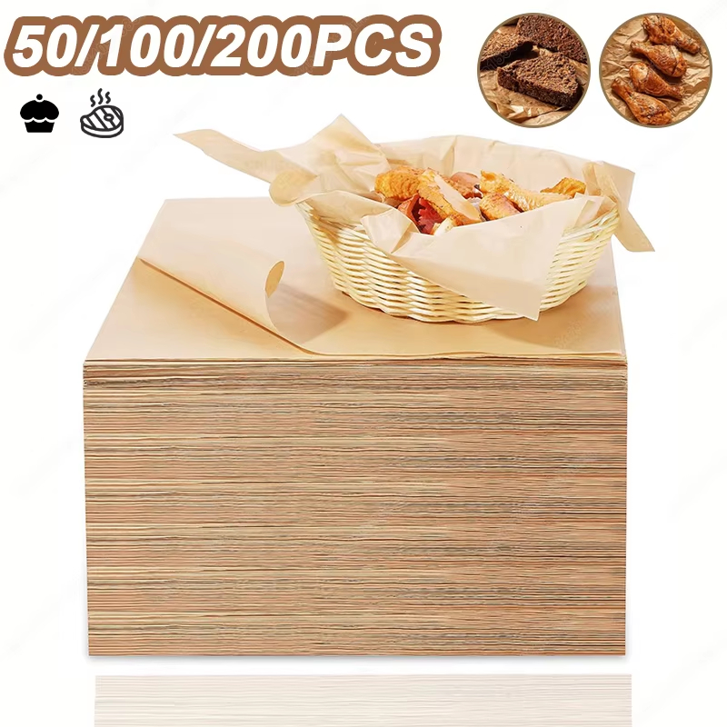50/100/200PCS Baking Paper Par - Kitchen Baking Cake incelemesi ve fiyatı