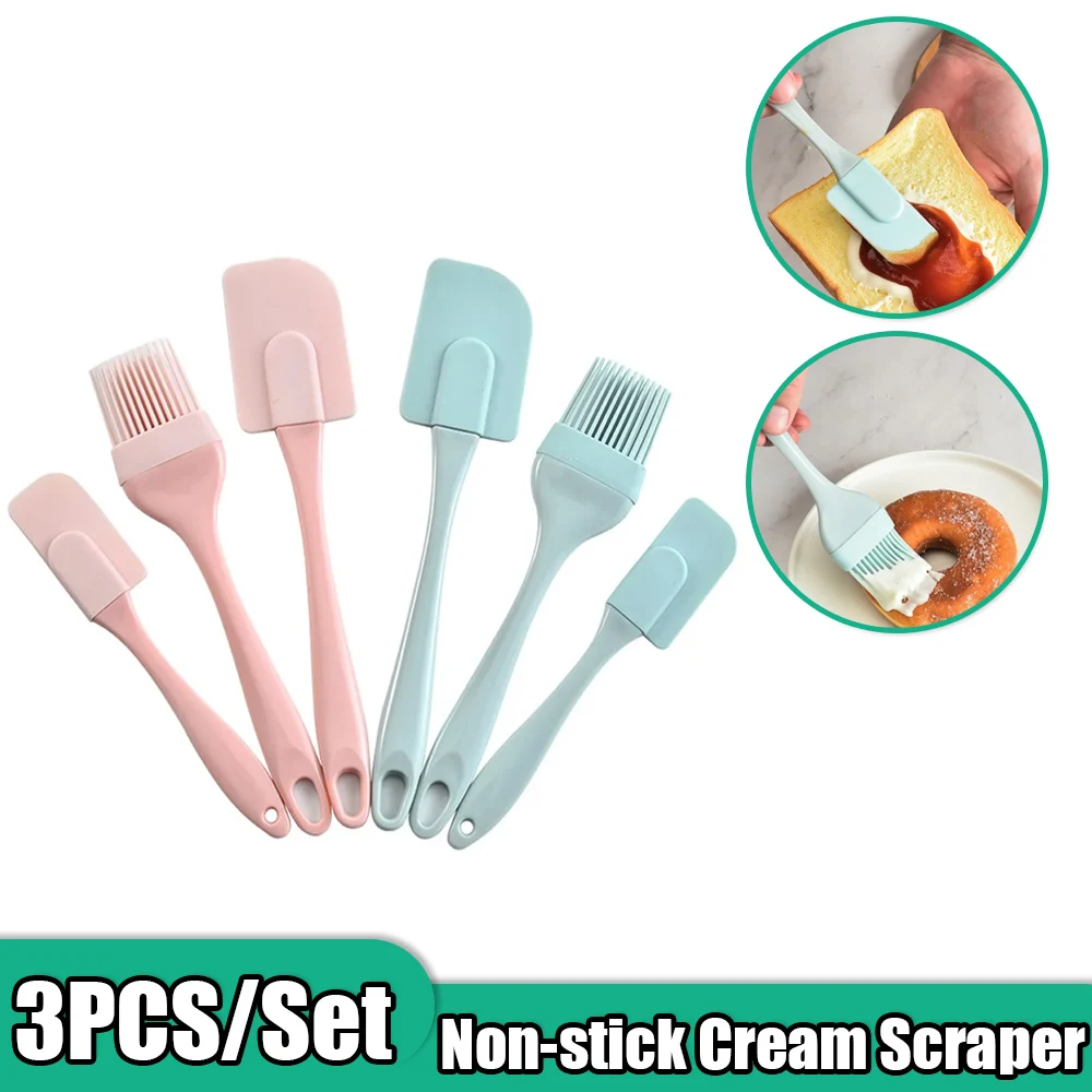 3Pcs Non-Stick Silicone Cream  - Kitchen Baking Brush incelemesi ve fiyatı