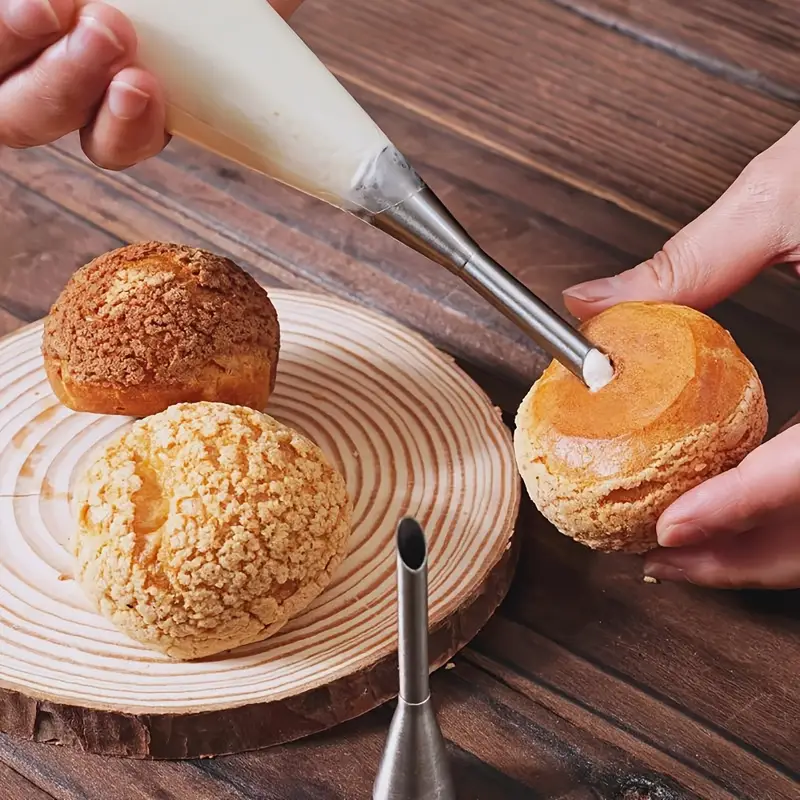 3pcs Cream Icing Piping Nozzle - Kitchen And Baking Equipment incelemesi ve fiyatı