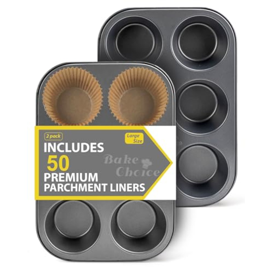 2 Pack Jumbo Muffin Pan for Ba - Muffin Tin Nonstick incelemesi ve fiyatı