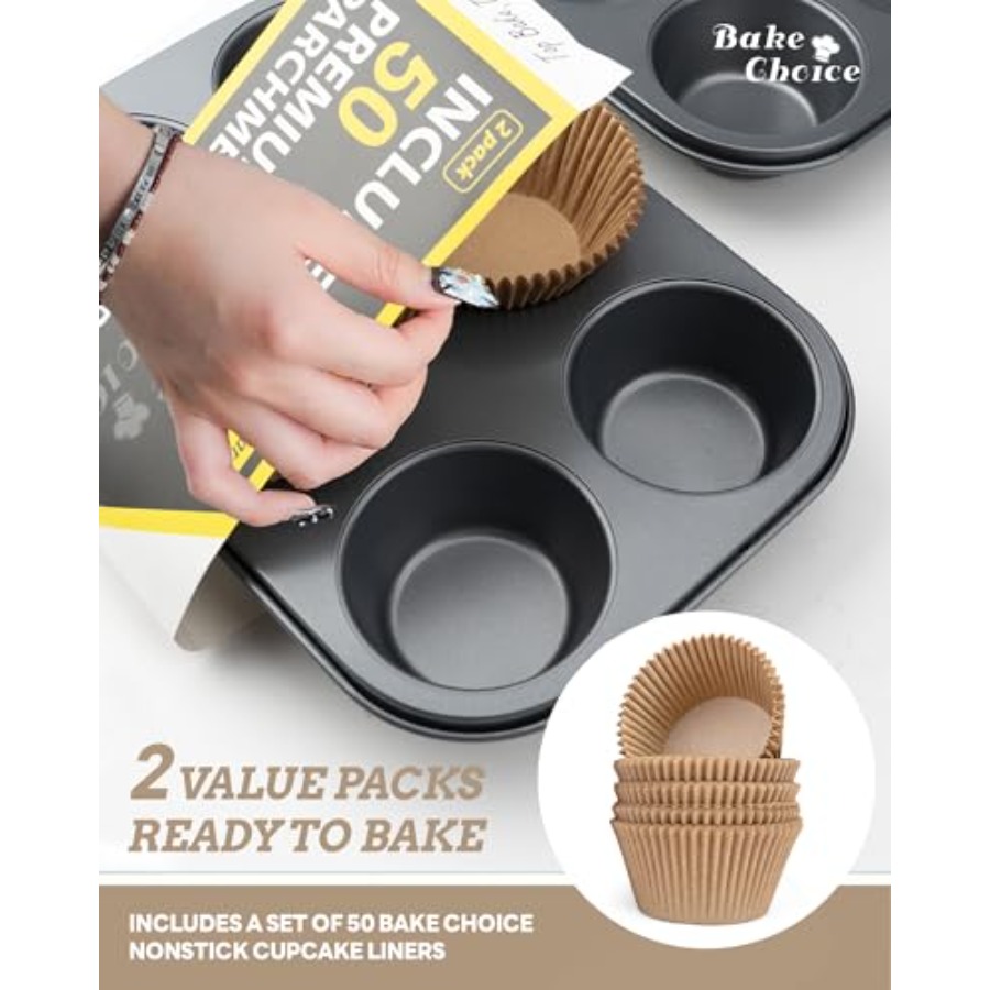 2 Pack Jumbo Muffin Pan for Ba - Muffin Tin Nonstick incelemesi ve fiyatı