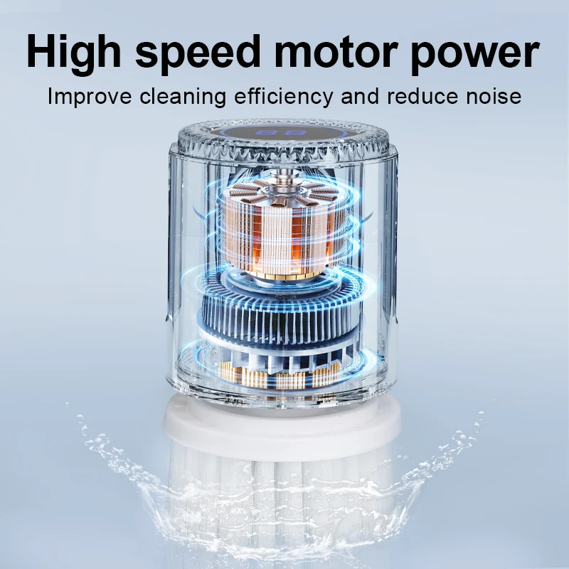 Electric Spin Scrubber, 6 Repl - Kitchen Job incelemesi ve fiyatı
