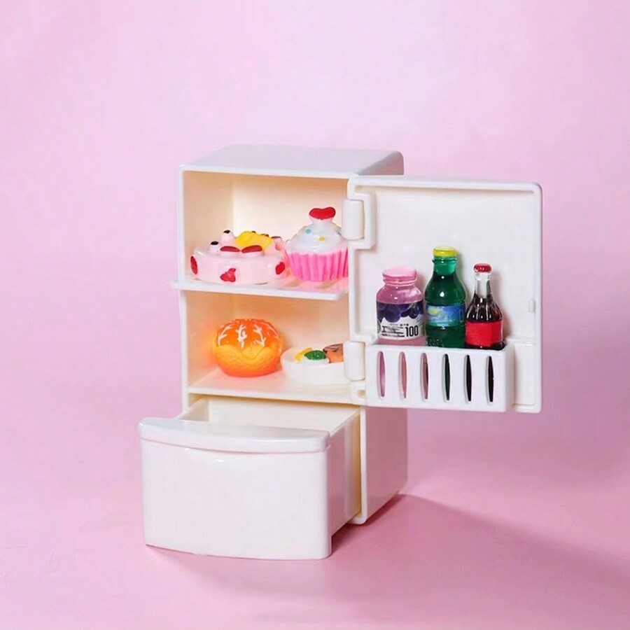 Dollhouse Miniature Refrigerat - Miniature Baking Kitchen incelemesi ve fiyatı