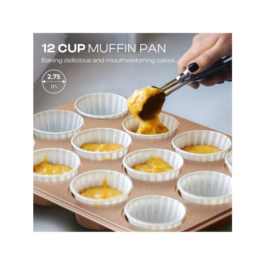 LOLLICY 11-Piece Bakeware Set, - Muffin Tin Nonstick incelemesi ve fiyatı