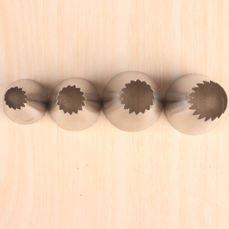 4pcs Large Metal Cake Cream De - Kitchen And Baking Equipment incelemesi ve fiyatı