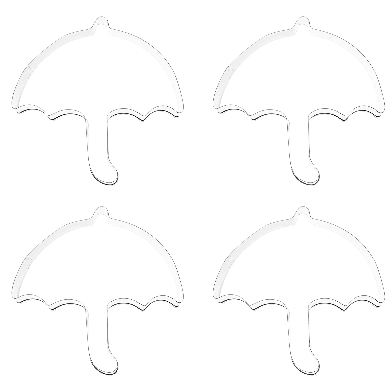 4Pcs Umbrella Design Stainless - Baking Kitchen Design incelemesi ve fiyatı