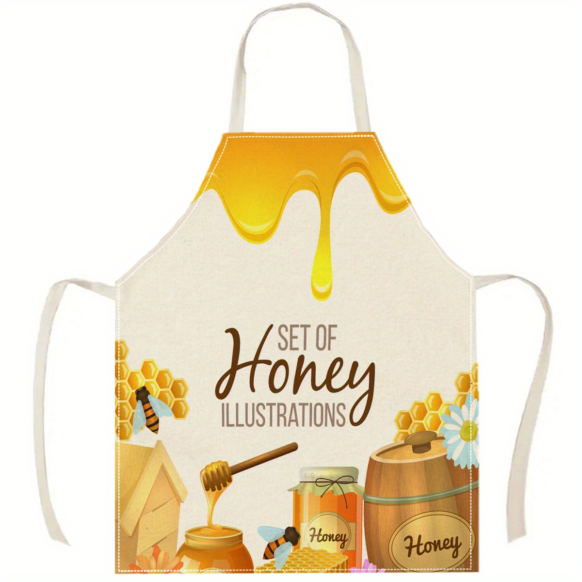 1pc Honey Bee Apron Sweet Kitc - Kitchen Baking Gift Ideas incelemesi ve fiyatı
