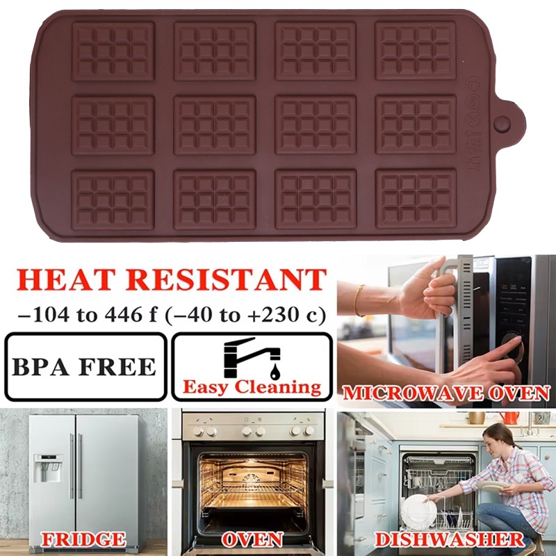 Silicone Chocolate Mold 12 Eve - Kitchen Baking Store incelemesi ve fiyatı