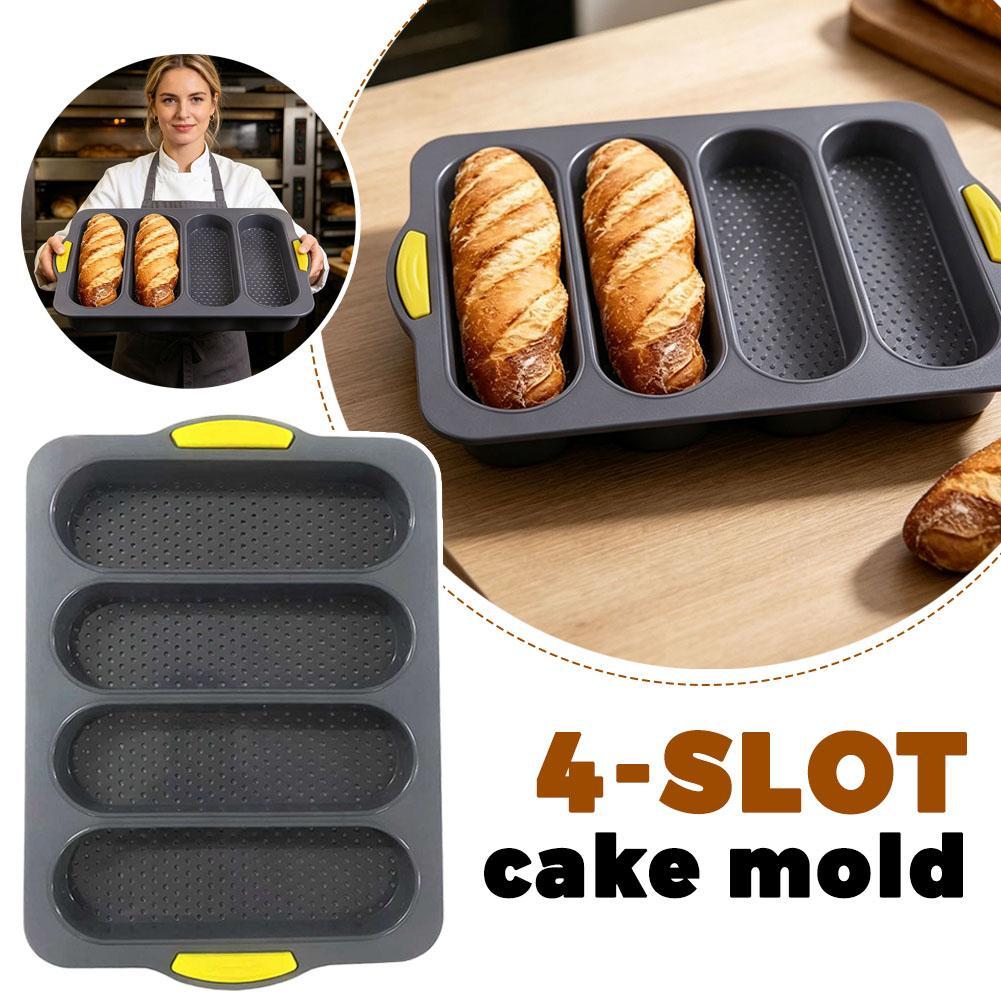4-cavity Silicone Bread Loaf P - Kitchen Baking Store incelemesi ve fiyatı