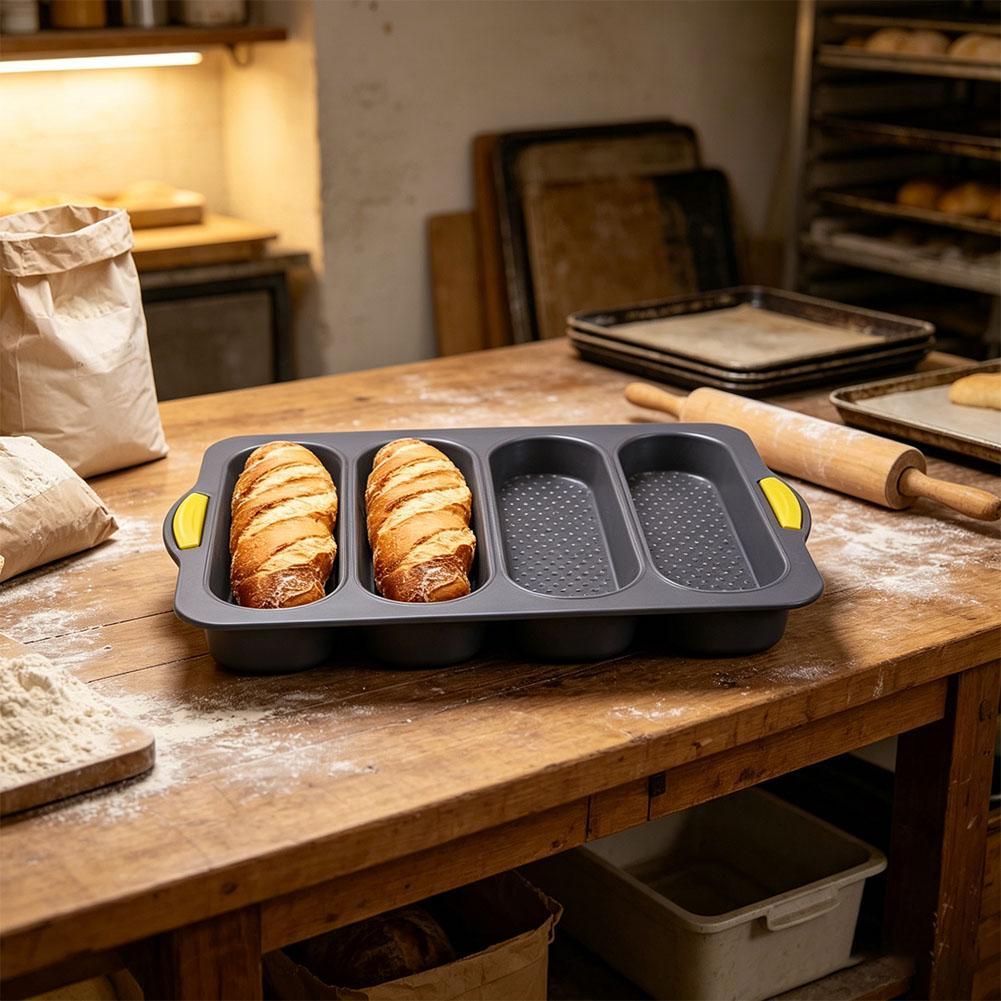 4-cavity Silicone Bread Loaf P - Kitchen Baking Store incelemesi ve fiyatı