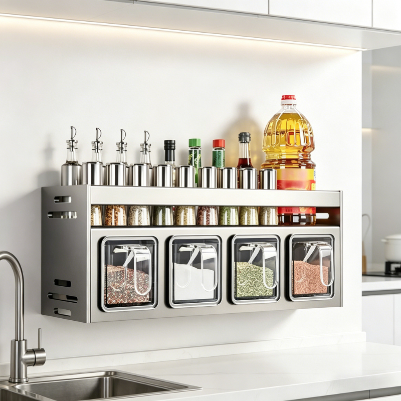Kitchen wall storage organizer - Kitchen Baking Tray Storage incelemesi ve fiyatı
