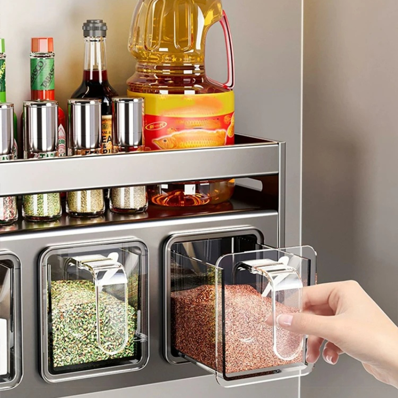 Kitchen wall storage organizer - Kitchen Baking Tray Storage incelemesi ve fiyatı