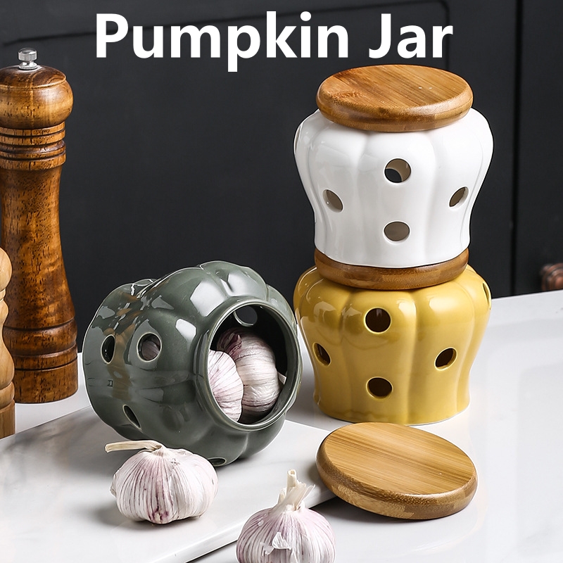 Pumpkin Jar with Lid Hollow Ou - Kitchen Bank incelemesi ve fiyatı