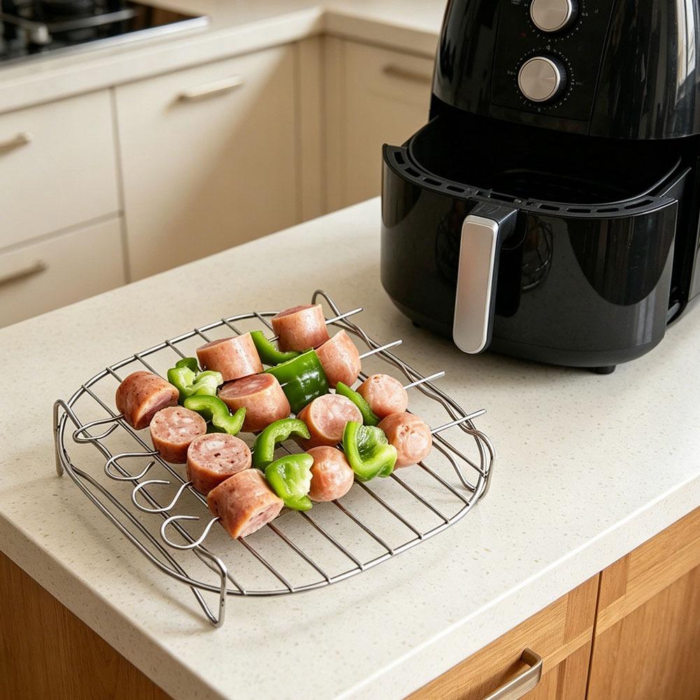 Air Fryer Square Grill Stainle - Kitchen Baking Store incelemesi ve fiyatı