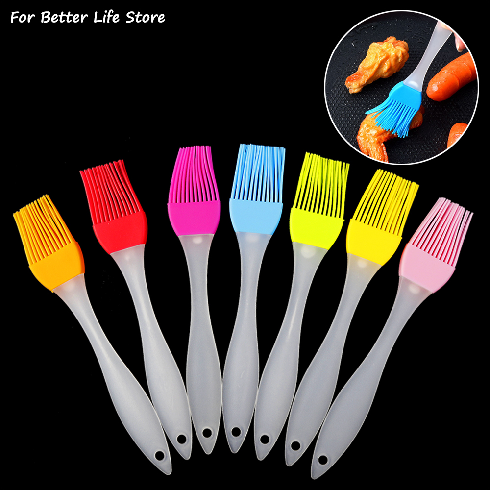 1Pcs 7 Colour Food Silicone Br - Kitchen Baking Brush incelemesi ve fiyatı