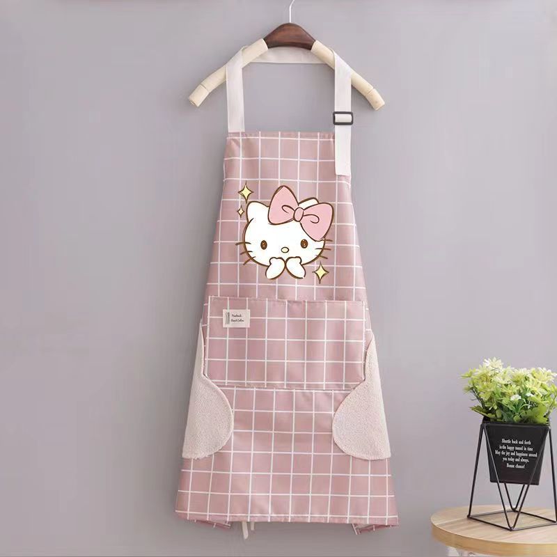 Hello Kitty Apron Cute Cartoon - Kitchen Job incelemesi ve fiyatı